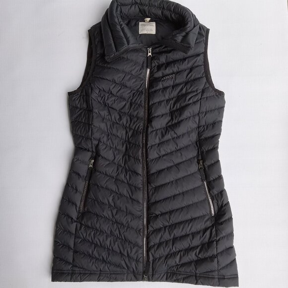 SKHOOP Scandinavia Jen Vest Sweden Skiing Snowboarding Hiking Luxury Sz. M Black - Picture 1 of 9